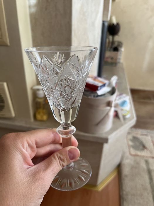 Кристал сервиз( чаши и др)