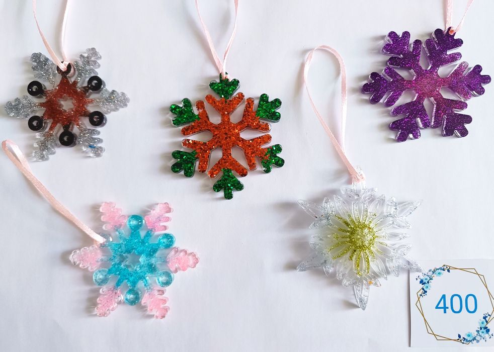 Брелки, серьги, кулоны из эпоксидной смолы