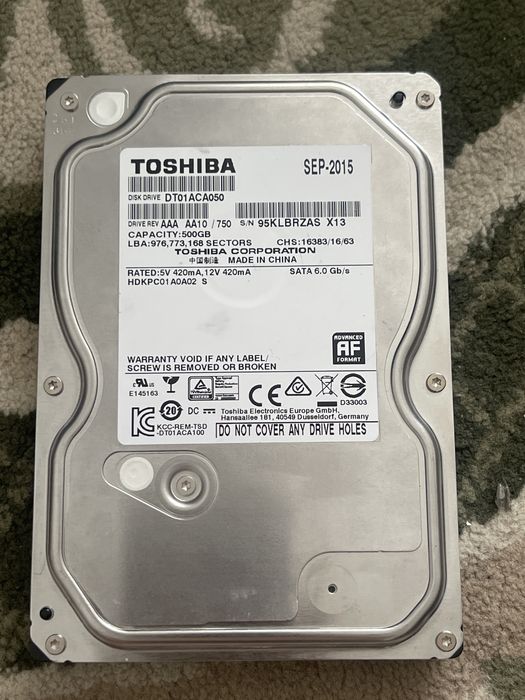 Жесткий диск для пк