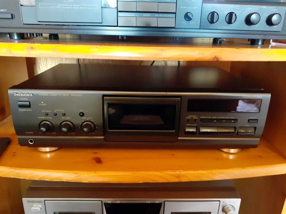 Идеален дек Technics RS-BX601- Три глави и три мотора -Японска машина. ПРОМОЦИЯ.