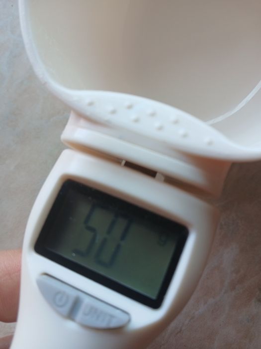 Кухненска везна , с дисплей, тип лъжица, автоматично спиране, макс