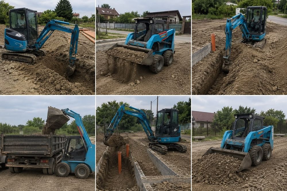 Decopertări teren