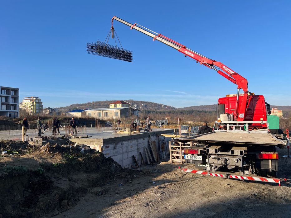 Транспортни услуги с камион с кран