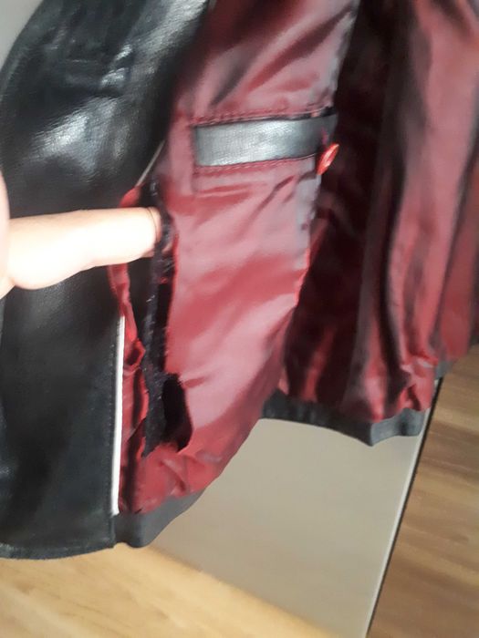 2 geci din piele naturala pentru femei, marimea M si L,Wilson Leather.