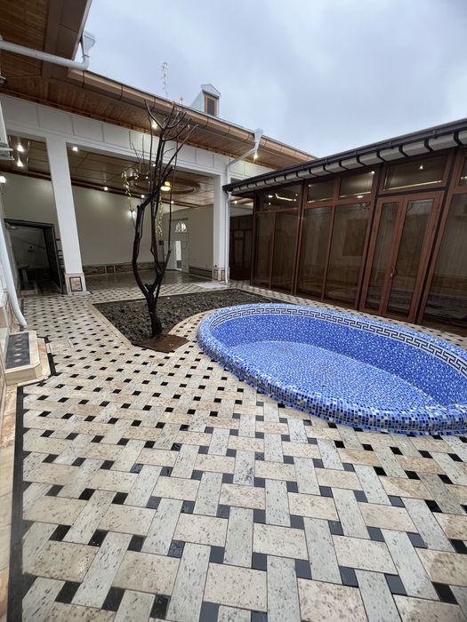 Uzbekistanskiyda Yangi qurilgan xovli yosh oilalar kompaktniy variant