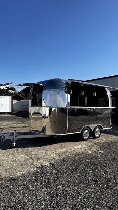 Airstream Rulota Comerciala Premium Echipata Street Food Trailer In Stoc Si La Comanda