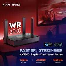 Wi fi router  Cudy Wr 3000   5 ГГц  chastotali