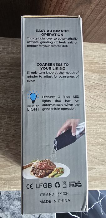 Rasnita electrica pt sare si piper