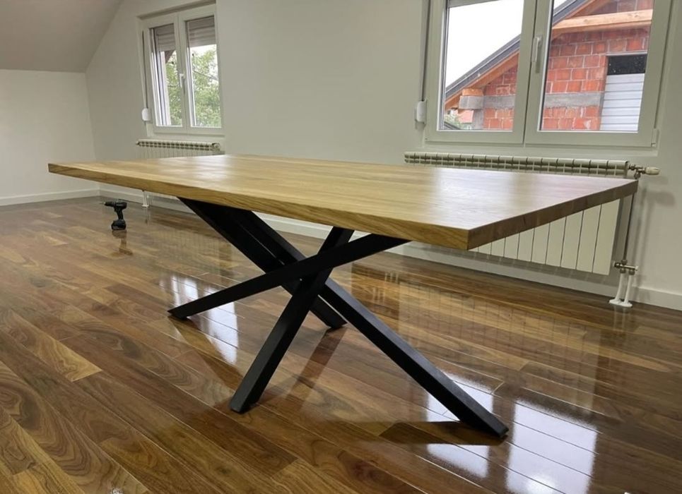 Трапезна маса масив дъб