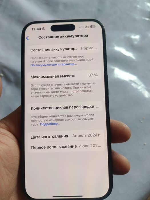 Айфон 15 про память128