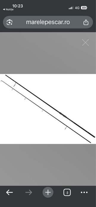 2 bucati Lanseta Okuma LS-8K Carp 3.60M, 3.5LBS, 2BUC