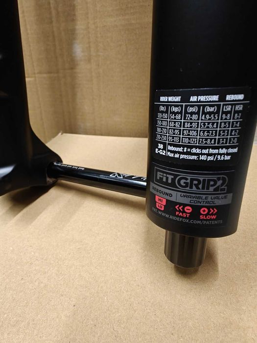FOX 38 170mm Performance Elite GRIP2, нова вилка