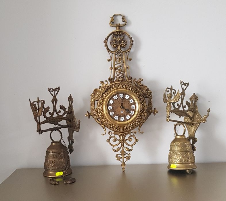 Clopot/ ceas vechi din bronz