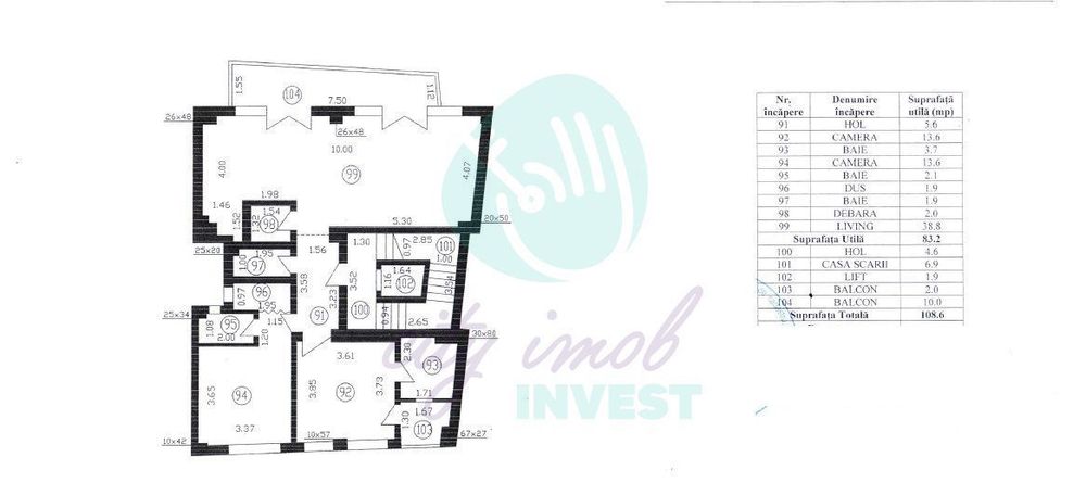Apartament 3 camere | Polonă |  Imobil boutique