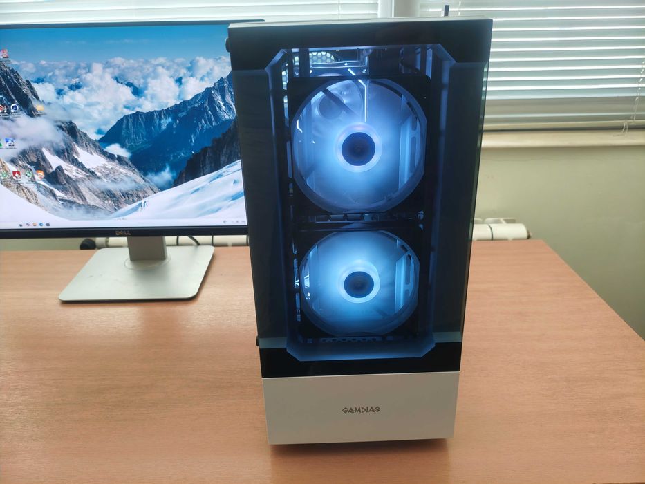 Геймърски компютър, Ryzen 5500, Rtx 3060Ti, 512Gb nvme, 1tb hdd, 16gb Ram