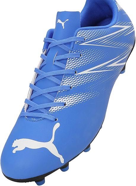 Ghete Fotbal Puma Attacanto FG/AG JR , Baieti, Albastru, 34 EU,noi
