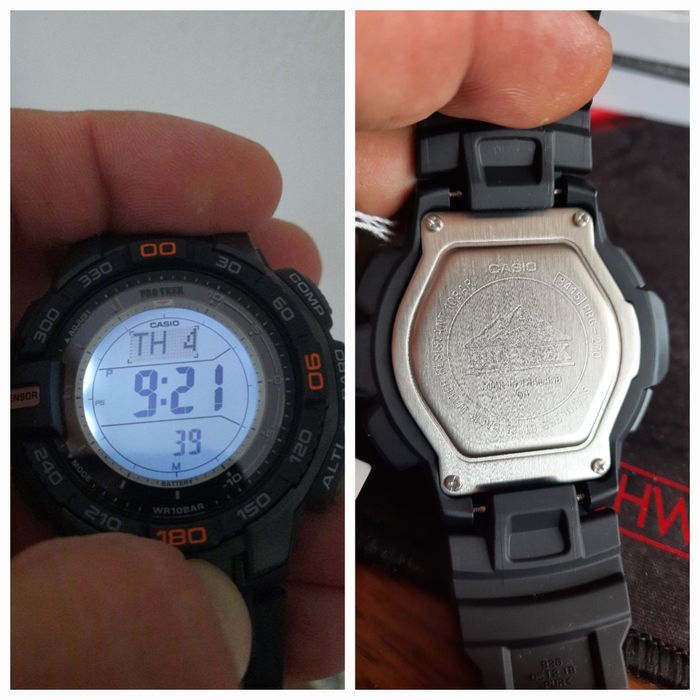 Casio ProTrek si G Shock