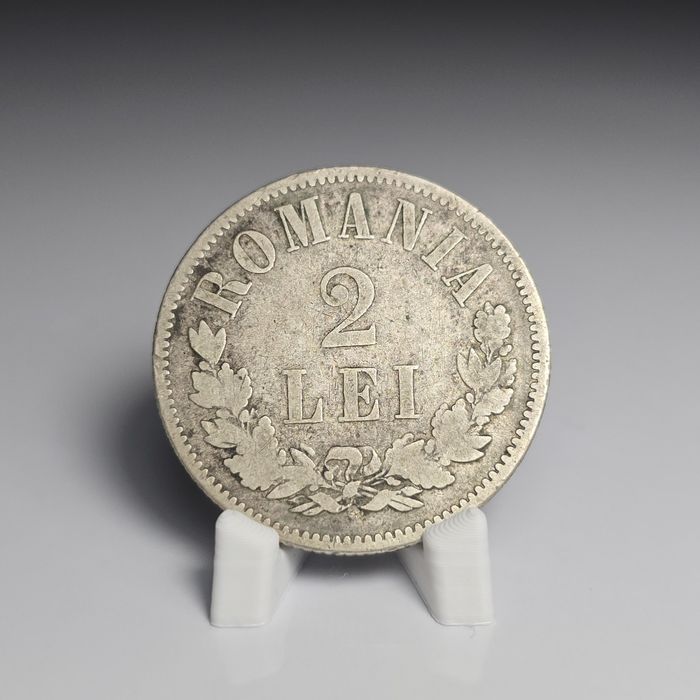 Moneda 2 lei 1875