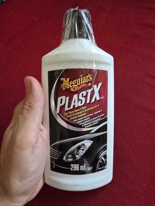 Meguiars PlastX - лак за прозрачна пластмаса