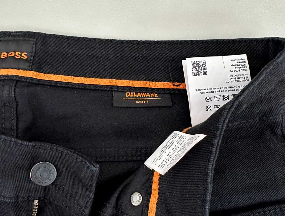 Blugi BOSS Delaware W31 - L32, negru