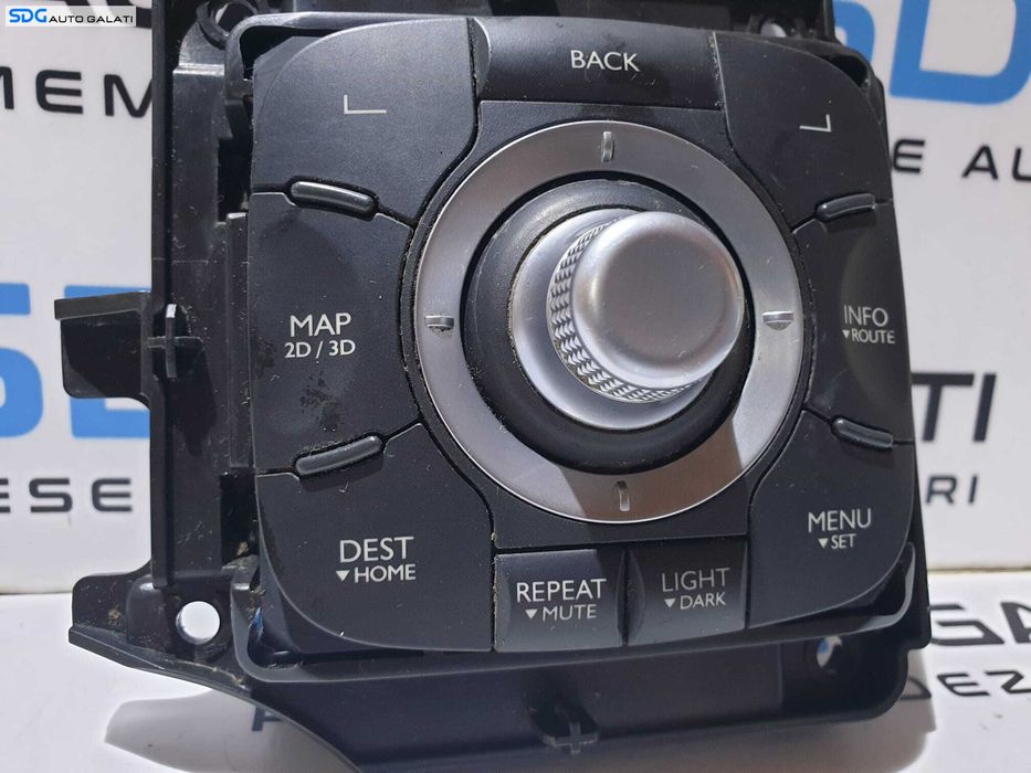 Buton Butoane Joystick Maneta Comanda Navigatie GPS Renault Megane 3 2008 - 2015 Cod 253B00004R [D0603]