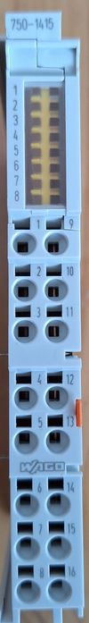 Modul automatizare:intrare digitală; 0÷55°C ;IP 20; 750/753 ; IN: 8
