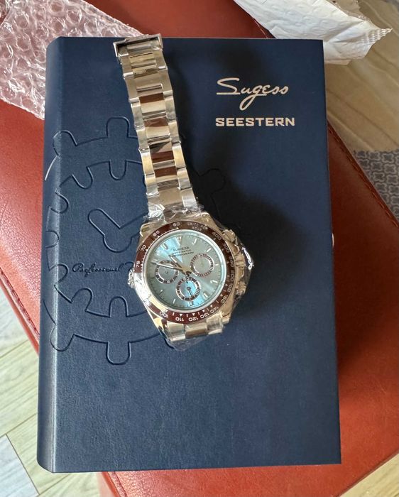 Sugess Diver Automatic Cronograf Safir Ceramic Daytona 41 mm