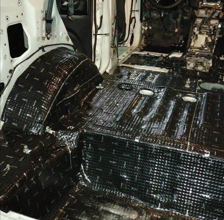 Шумоизоляция обесшумка авто