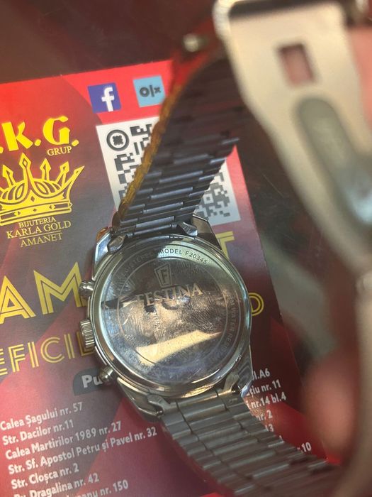 Ceas Festina F20345 Amanet BKG