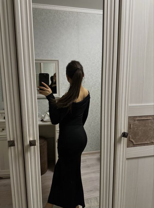 Черное платье Lichi