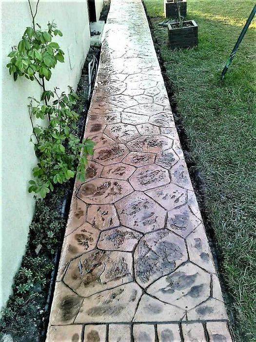 Beton Amprentat , Beton Amprentat în vertical, Beton Elicopterizat