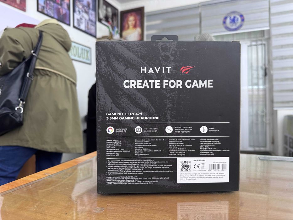 Havit gaming 3.5 ММ наушник