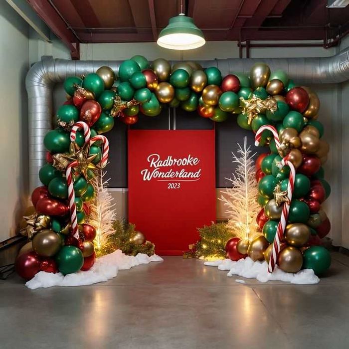 Новогоднее фотозона оформления корпоративов на новый год