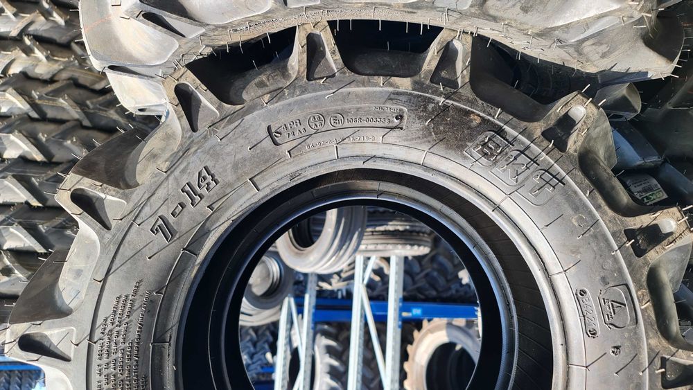 Cauciucuri noi 7-14 marca BKT cu 4PLY anvelope pentru TRACTOR JAPONEZ