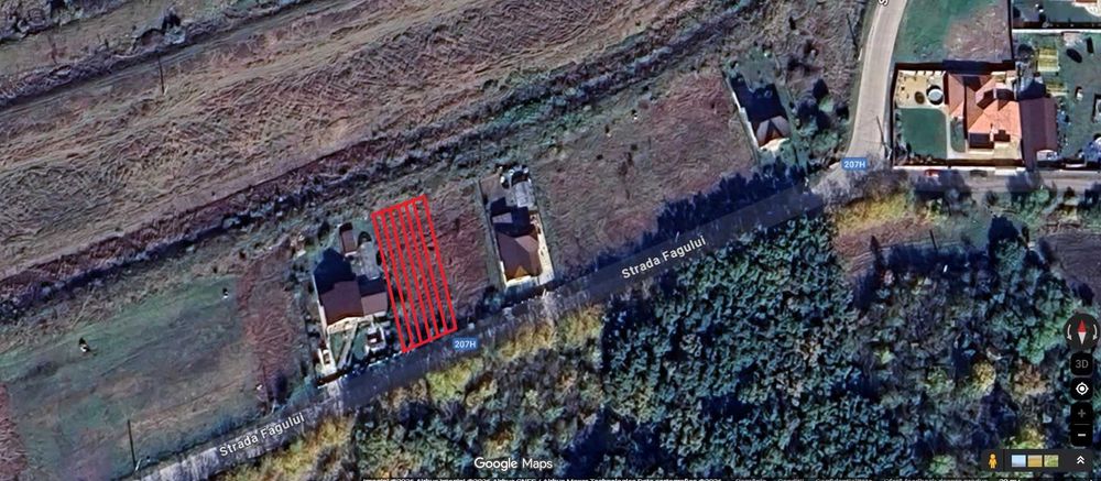 Vând teren loc casă Vaslui pădure Paiu (str. Fagului)