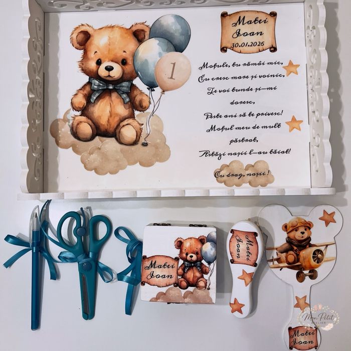 Tavite Mot Personalizate 7 piese incluse in pret