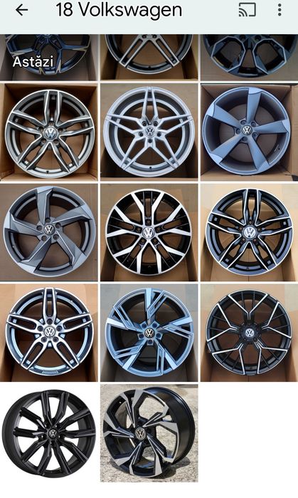 Jante 18 VW Golf Passat Tiguan Arteon Touran Sharan Jetta 
Caddy ..etc