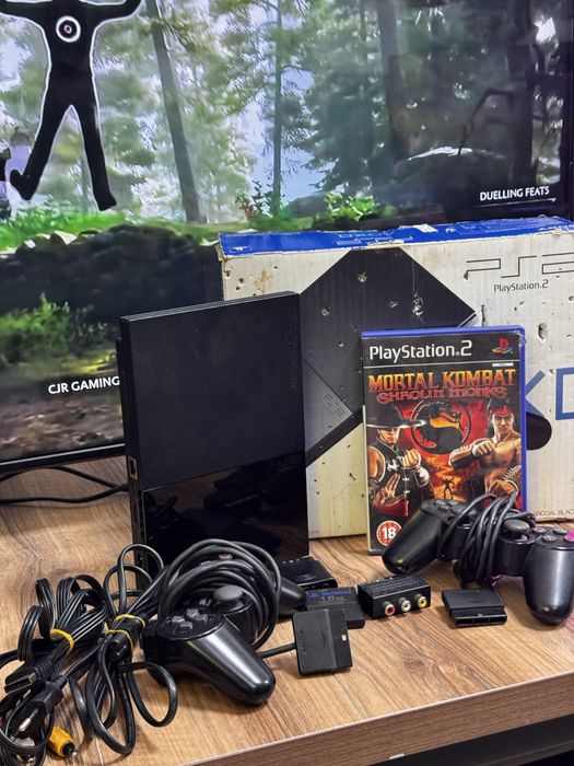 PlayStation 2  256Gb, не прошитая, +Mortal Kombat
