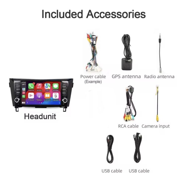 Navigatie dedicata Nissan Qashqai, Nissan X-Trail / J11