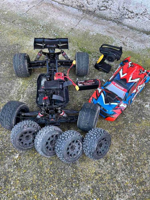 РЦ количка/ радиоуправляема/ тръги;бъги модел team corally 1:8 мащаб