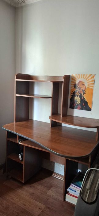 Beautiful wooden computer table for house