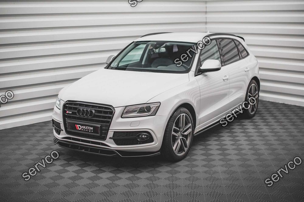 Prelungire bara fata Audi SQ5 Mk1 (8R) 2012-2017 v2 - Maxton Design