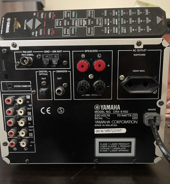 Yamaha Pianocraft CRX-E150 NATURAL SOUND - мини система