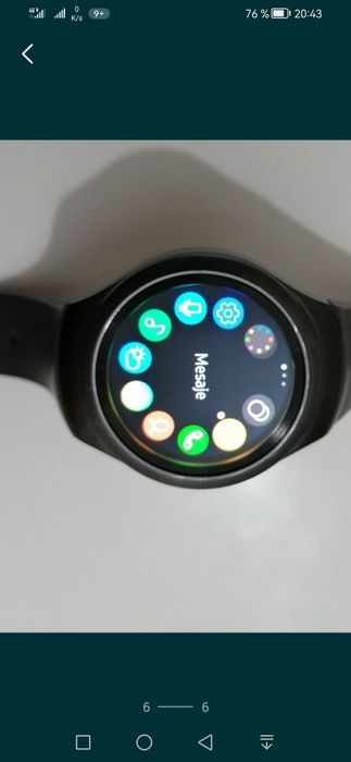 Carcasa Buna Samsung Gear S2 Curea Silicon