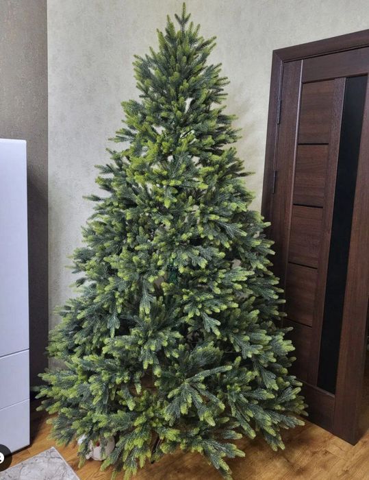 Ёлка гелевая хаки барокко