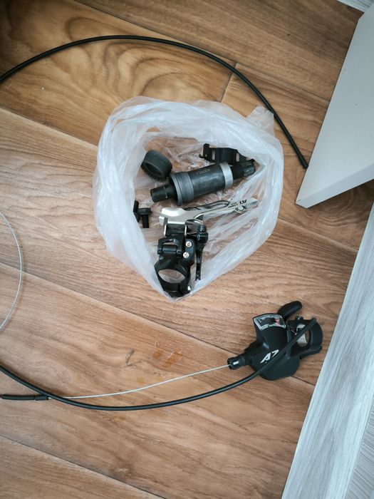 Продам велозапчасти trinx m1000