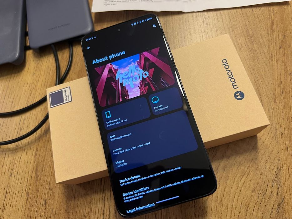 Motorola edge 50 neo 512gb 12Gb