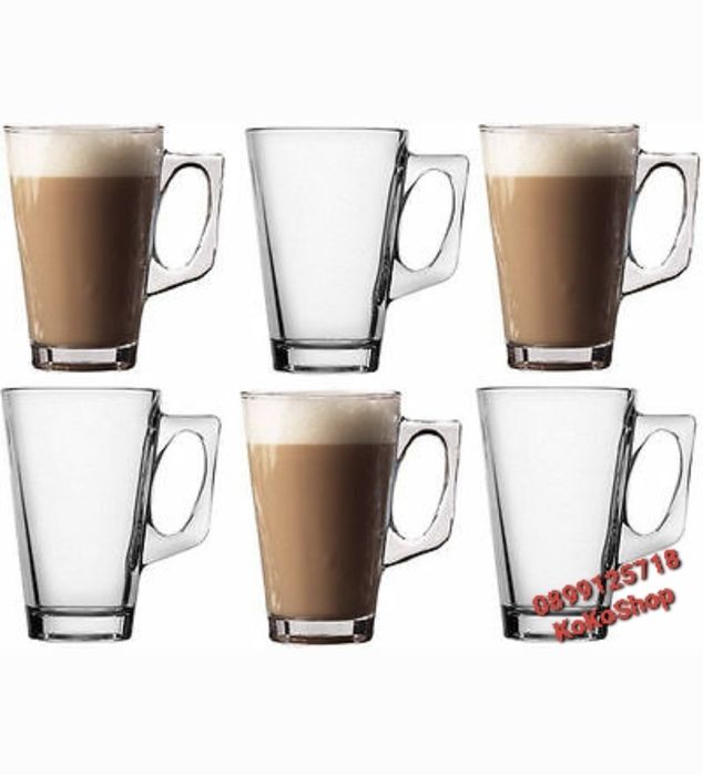 Чаши за кафе-6 броя/чаши за лате/чаши за капучино