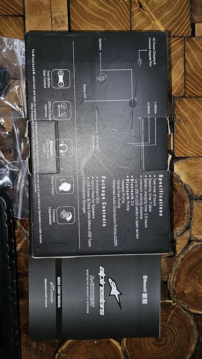 Vand Intercom Alpinestars a conect