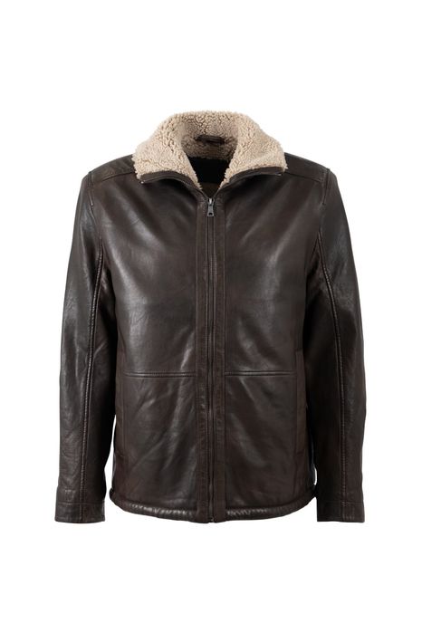 Geaca de Iarna Imblanita Piele Barbati Mauritius Maro MMNuuko